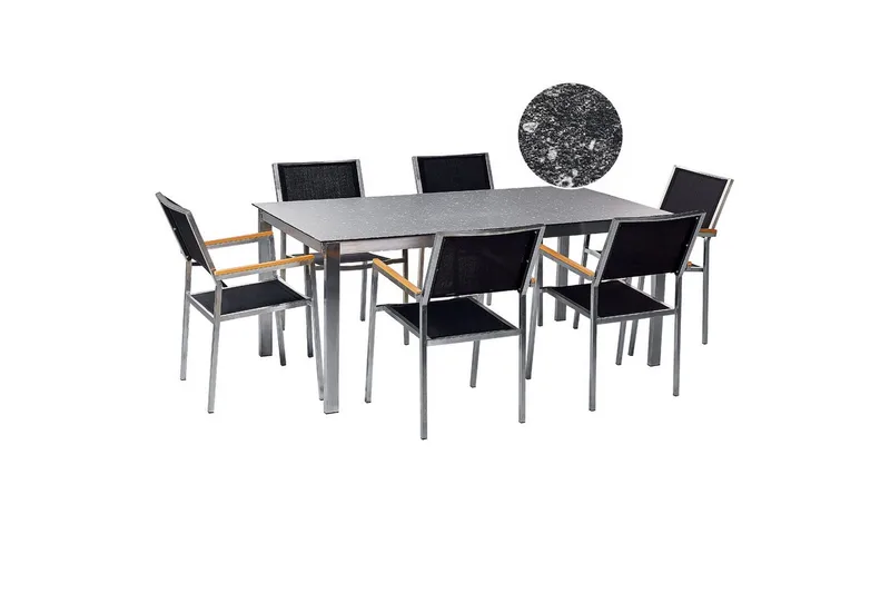 Trädgårdsmatgrupp Cosoleto/Grosseto 6-Sits, 6-Sits