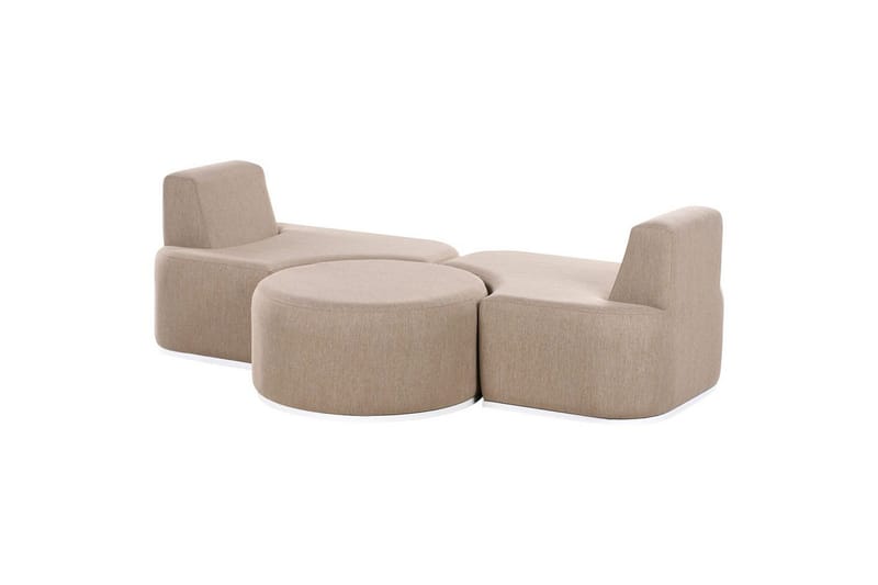 Trädgårdssoffgrupp 2-stits Fabro - Utemöbler & utemiljö - Utegrupp - Cafegrupp & cafeset