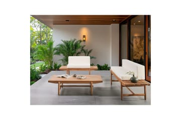 Trädgårdssoffgrupp 3-sits Giaveno - Utemöbler & utemiljö - Utegrupp - Soffgrupp utomhus