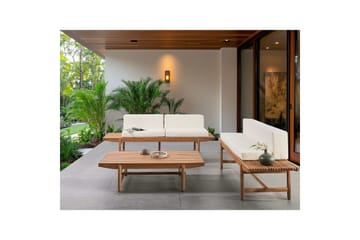 Trädgårdssoffgrupp 4-sits Giaveno - Utemöbler & utemiljö - Utegrupp - Soffgrupp utomhus