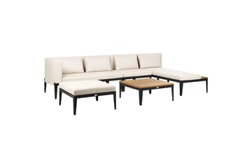 Trädgårdssoffgrupp med bord 4-sits Bracciano - Utemöbler & utemiljö - Utegrupp - Soffgrupp utomhus