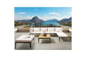 Trädgårdssoffgrupp med bord 4-sits Bracciano - Utemöbler & utemiljö - Utegrupp - Soffgrupp utomhus