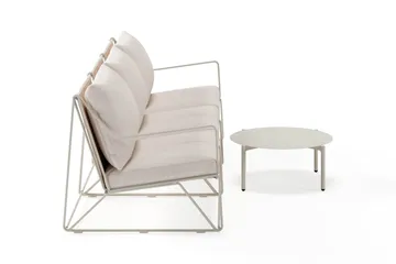 Usteryd Utesoffa 3-sits med Usteryd Soffbord - Beige - Utemöbler & utemiljö - Loungemöbler - Loungeset & loungegrupp