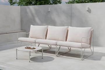 Usteryd Utesoffa 3-sits med Usteryd Soffbord - Beige - Utemöbler & utemiljö - Loungemöbler - Loungeset & loungegrupp