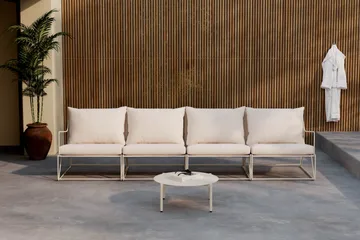 Usteryd Utesoffa 4-sits med Usteryd Soffbord - Beige - Utemöbler & utemiljö - Loungemöbler - Loungeset & loungegrupp