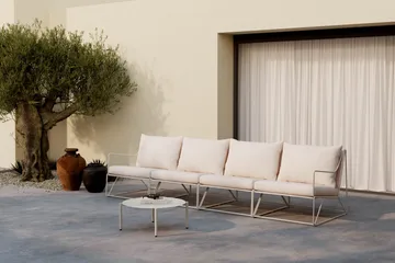 Usteryd Utesoffa 4-sits med Usteryd Soffbord - Beige - Utemöbler & utemiljö - Loungemöbler - Loungeset & loungegrupp