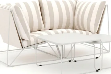 Usteryd utomhus rak 2-sits soffa - Beige/Striped - Utemöbler & utemiljö - Utegrupp - Soffgrupp utomhus