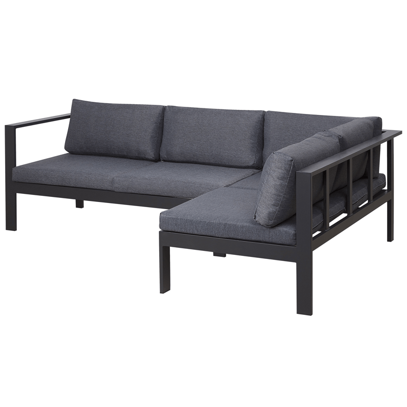 Utegrupp Messina - Mörkgrå - Utemöbler & utemiljö - Loungemöbler - Loungeset & loungegrupp