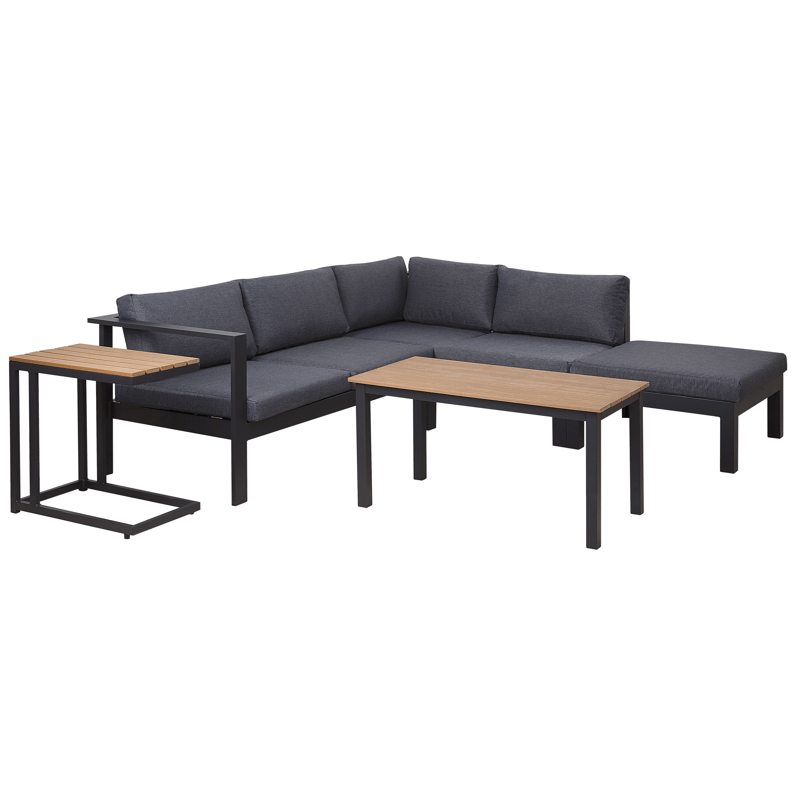 Utegrupp Messina - Mörkgrå - Utemöbler & utemiljö - Loungemöbler - Loungeset & loungegrupp
