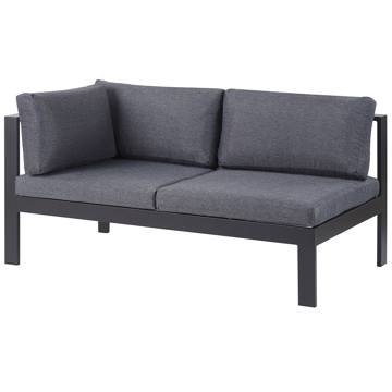 Utegrupp Messina - Mörkgrå - Utemöbler & utemiljö - Loungemöbler - Loungeset & loungegrupp