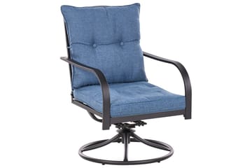 Utegrupp Mestrino - Blå, Svart - Utemöbler & utemiljö - Utegrupp - Soffgrupp utomhus