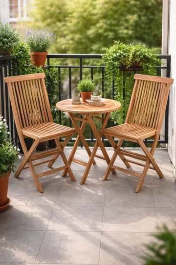 Utegrupp Milano litet kaffeset - natur - Utemöbler & utemiljö - Utegrupp - Cafegrupp & cafeset