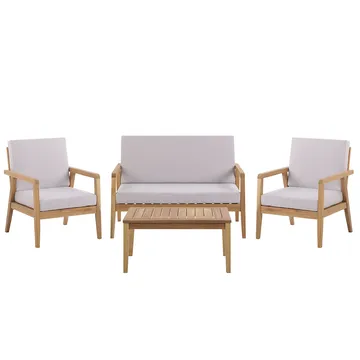 Utegrupp Pallano - taupe - Utemöbler & utemiljö - Utegrupp - Soffgrupp utomhus