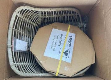 Utemöbelgrupp Juana balkong - Beige - Utemöbler & utemiljö - Utegrupp - Cafegrupp & cafeset