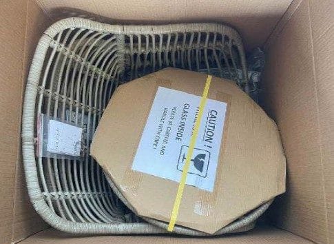 Utemöbelgrupp Juana balkong - Beige - Utemöbler & utemiljö - Utegrupp - Cafegrupp & cafeset