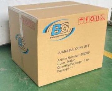 Utemöbelgrupp Juana balkong - Beige - Utemöbler & utemiljö - Utegrupp - Cafegrupp & cafeset