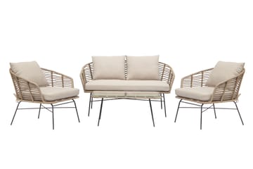 Utemöbelgrupp Torino Lounge - beige - Utemöbler & utemiljö - Utegrupp - Soffgrupp utomhus