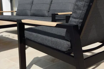 Utemöbelset Panama classic - svart - Utemöbler & utemiljö - Utegrupp - Soffgrupp utomhus