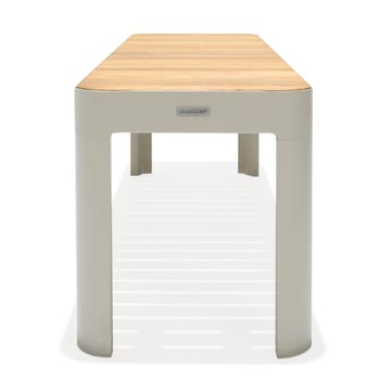 Utomhus balkongset Portals balkongbord + bänk 140 cm - beige/trä - Utemöbler & utemiljö - Utegrupp - Matgrupp utomhus