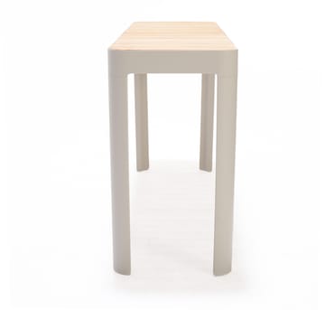 Utomhus balkongset Portals balkongbord + bänk 140 cm - beige/trä - Utemöbler & utemiljö - Utegrupp - Matgrupp utomhus