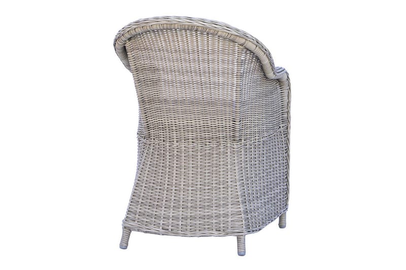 Utomhusmöbelgrupp 150 cm Bord & 4 Belize grå stolar Grå - Grå - Utemöbler & utemiljö - Utegrupp - Matgrupp utomhus