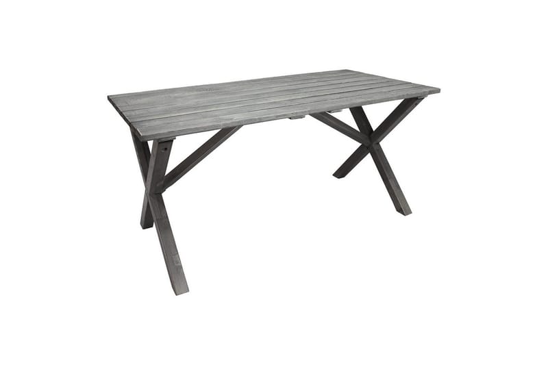 Utomhusmöbelgrupp 150 cm Bord & 4 Belize naturell stolar Grå - Grå - Utemöbler & utemiljö - Utegrupp - Matgrupp utomhus