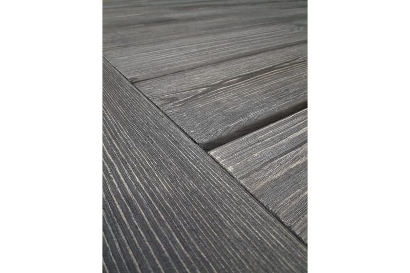 Utomhusmöbelgrupp 220 cm bord & 6 Belize naturell stolar Grå - Grå - Utemöbler & utemiljö - Utegrupp - Matgrupp utomhus