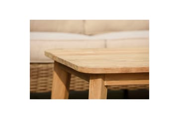 Utomhusmöbelgrupp Lifestyle Garden Bahamas 2-sits & schäslong vänster soffbord 110 - Utemöbler & utemiljö - Utegrupp - Soffgrupp utomhus