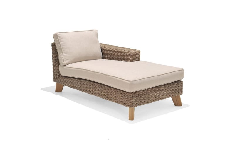 Utomhusmöbelgrupp Lifestyle Garden Bahamas 2-sits & schäslong vänster soffbord 110 - Utemöbler & utemiljö - Utegrupp - Soffgrupp utomhus