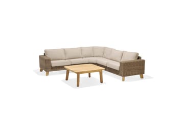 Utomhusmöbelgrupp Lifestyle Garden Bahamas 2-sits vänster&höger & hörnstol & soffbord 100 - Utemöbler & utemiljö - Utegrupp - Soffgrupp utomhus