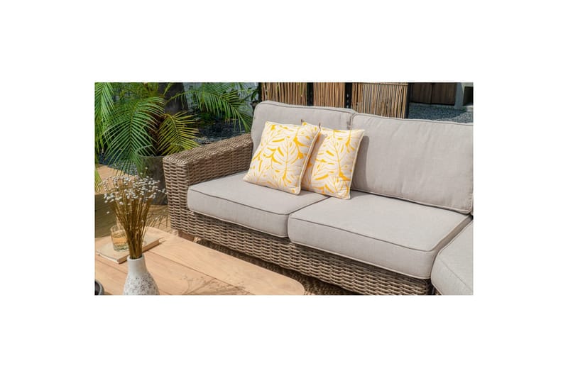 Utomhusmöbelgrupp Lifestyle Garden Bahamas 2-sits vänster&höger & hörnstol & soffbord 100 - Utemöbler & utemiljö - Utegrupp - Soffgrupp utomhus