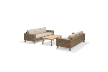 Utomhusmöbelgrupp Lifestyle Garden Bahamas 2 x 3-sits & soffbord 110 - Utemöbler & utemiljö - Utegrupp - Soffgrupp utomhus