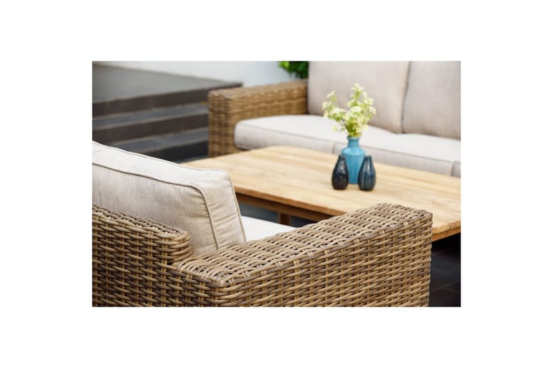 Utomhusmöbelgrupp Lifestyle Garden Bahamas 2 x 3-sits & soffbord 110 - Utemöbler & utemiljö - Utegrupp - Soffgrupp utomhus