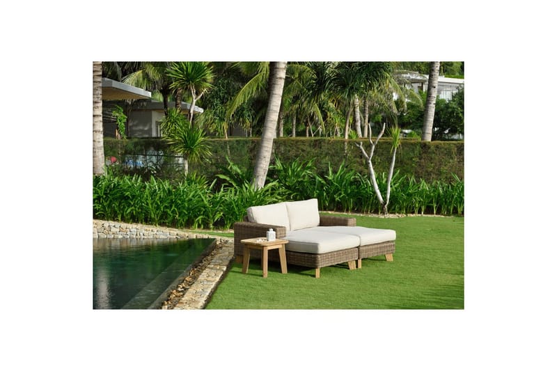 Utomhusmöbelgrupp Lifestyle Garden Bahamas schäslongs vänster&höger & soffbord 50s - Utemöbler & utemiljö - Utegrupp - Cafegrupp & cafeset