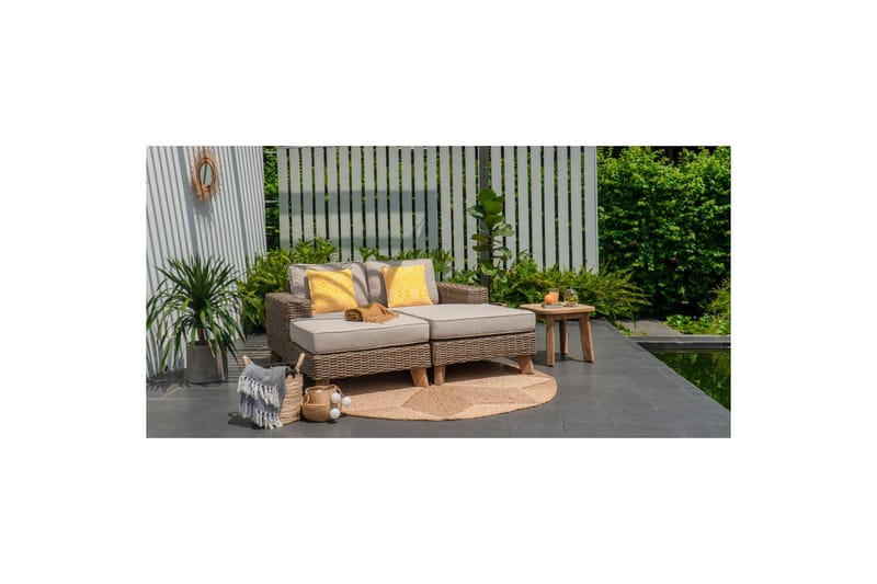 Utomhusmöbelgrupp Lifestyle Garden Bahamas schäslongs vänster&höger & soffbord 50s - Utemöbler & utemiljö - Utegrupp - Cafegrupp & cafeset