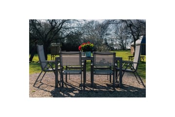 Utomhusmöbelgrupp Lifestyle Garden Solana 163 cm 4 carverstolar + 2 pos. fotölj - 4 carverstolar + 2 pos. fotölj - Utemöbler & utemiljö - Utegrupp - Matgrupp utomhus