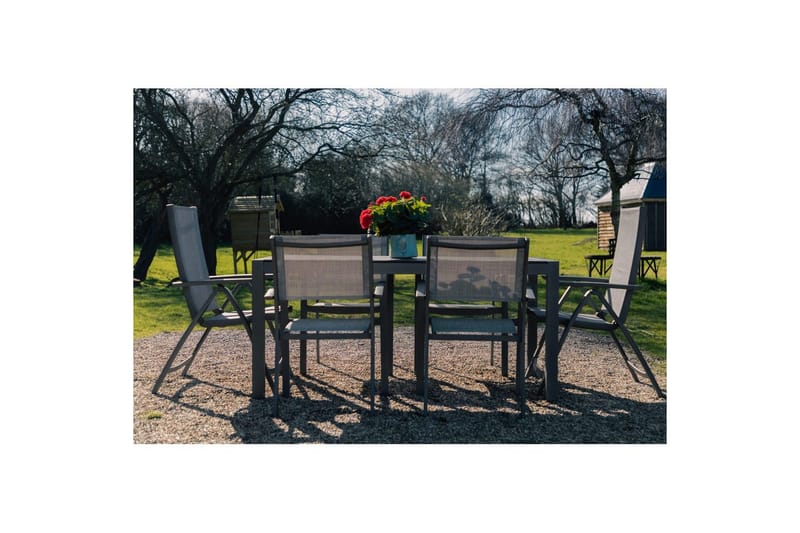 Utomhusmöbelgrupp Lifestyle Garden Solana 163 cm 4 carverstolar + 2 pos. fotölj - 4 carverstolar + 2 pos. fotölj - Utemöbler & utemiljö - Utegrupp - Matgrupp utomhus