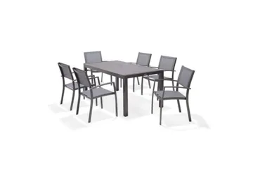 Utomhusmöbelgrupp Lifestyle Garden Solana 163 cm 6 carverstolar - 6 carverstolar - Utemöbler & utemiljö - Utegrupp - Matgrupp utomhus