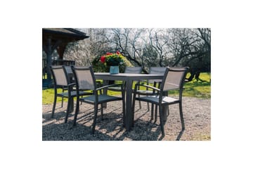 Utomhusmöbelgrupp Lifestyle Garden Solana 163 cm 6 carverstolar - 6 carverstolar - Utemöbler & utemiljö - Utegrupp - Matgrupp utomhus