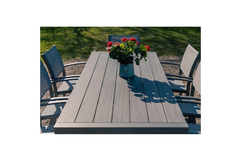 Utomhusmöbelgrupp Lifestyle Garden Solana 201 cm 6 carverstolar - 6 carverstolar - Utemöbler & utemiljö - Utegrupp - Matgrupp utomhus