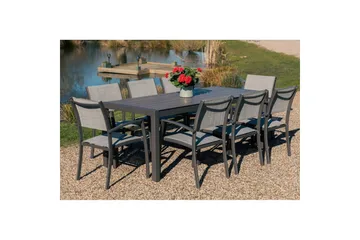 Utomhusmöbelgrupp Lifestyle Garden Solana 201 cm 8 carverstolar - 8 carverstolar - Utemöbler & utemiljö - Utegrupp - Matgrupp utomhus