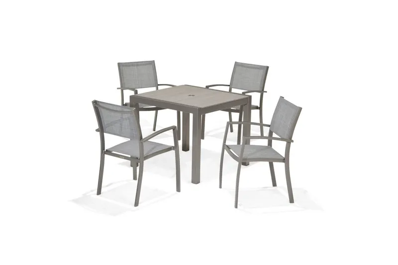 Utomhusmöbelgrupp Lifestyle Garden Solana 88 cm 4 carverstolar, 4 carverstolar