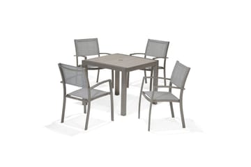 Utomhusmöbelgrupp Lifestyle Garden Solana 88 cm 4 carverstolar - 4 carverstolar - Utemöbler & utemiljö - Utegrupp - Matgrupp utomhus