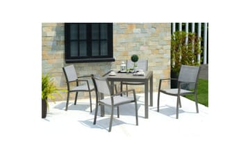 Utomhusmöbelgrupp Lifestyle Garden Solana 88 cm 4 carverstolar - 4 carverstolar - Utemöbler & utemiljö - Utegrupp - Matgrupp utomhus