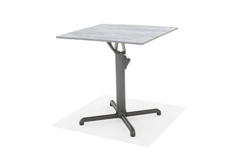 Utomhusmöbelgrupp Lifestyle Garden Solana bistro bord + 2 x stapelbarfotölj - Utemöbler & utemiljö - Utegrupp - Cafegrupp & cafeset