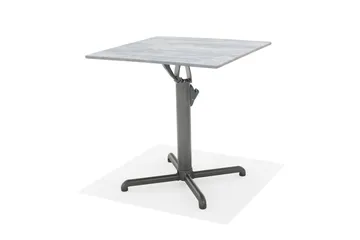 Utomhusmöbelgrupp Lifestyle Garden Solana bistro bord + 2 x stapelbarfotölj - Utemöbler & utemiljö - Utegrupp - Cafegrupp & cafeset