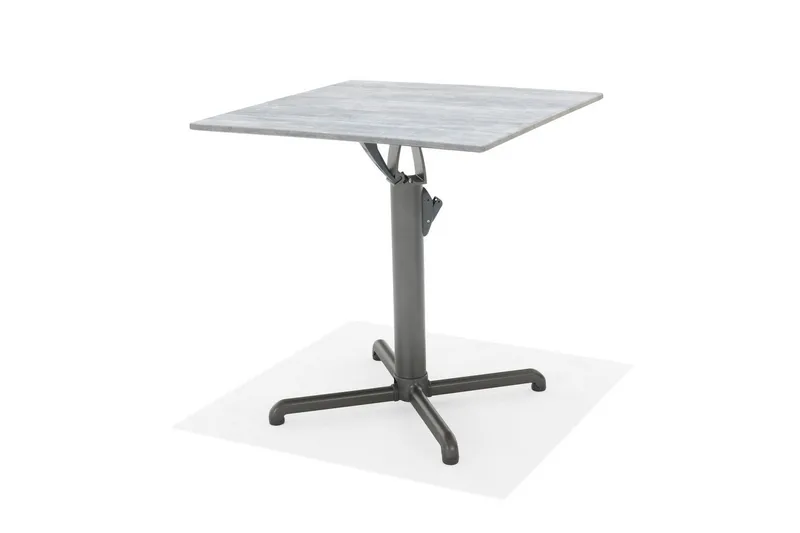 Utomhusmöbelgrupp Lifestyle Garden Solana bistro bord + 2 x stapelbarfotölj - Utemöbler & utemiljö - Utegrupp - Cafegrupp & cafeset