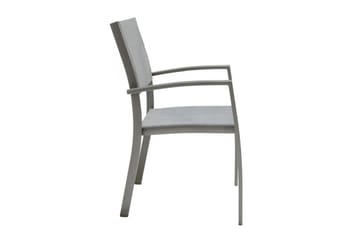 Utomhusmöbelgrupp Lifestyle Garden Solana bistro bord + 2 x stapelbarfotölj - Utemöbler & utemiljö - Utegrupp - Cafegrupp & cafeset