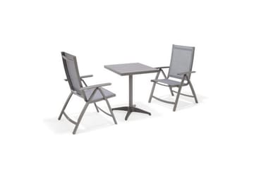 Utomhusmöbelgrupp Lifestyle Garden Solana bistro bord + 2 x pos. fotölj - Utemöbler & utemiljö - Utegrupp - Cafegrupp & cafeset