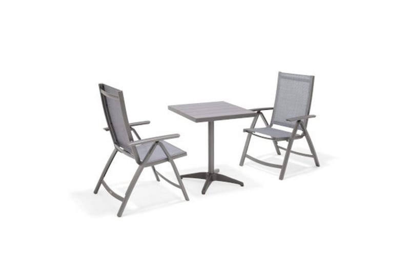 Utomhusmöbelgrupp Lifestyle Garden Solana bistro bord + 2 x pos. fotölj - Utemöbler & utemiljö - Utegrupp - Cafegrupp & cafeset